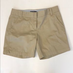 J crew chino shorts size 9